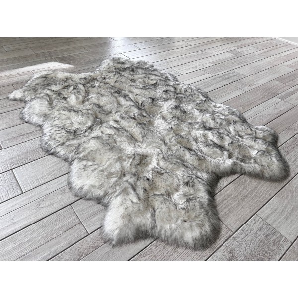 Plush fur luxurious fluffy silky plush carpet