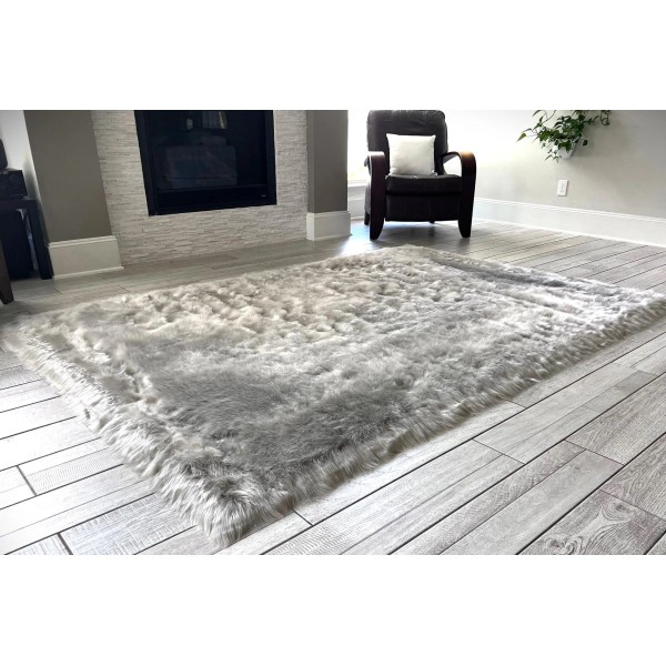 Faux fur soft carpet