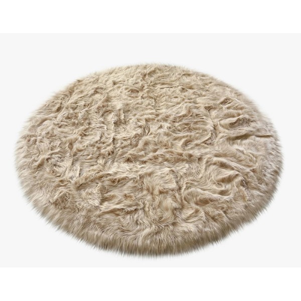 Aesthetic Space Faux Sheepskin Carpet